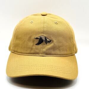 Filson Hat Strapback Waterfowl Embroidery USA Hunting Canvas Cap Tin Cloth
